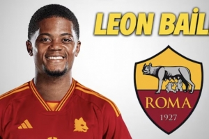 意媒：罗马前锋利昂-贝利训练中肌肉拉伤，可能错过欧联战流浪者