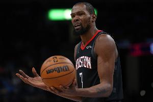 正负值+19！杜兰特半场砍20+3&连续第30场对开拓者砍20+ 历史第一