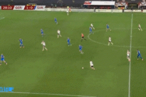 晋级在望！格雷茨卡直塞，格纳布里破门