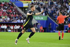 2023年以来小麦为苏格兰打进12球，至少是其他队内球员的两倍